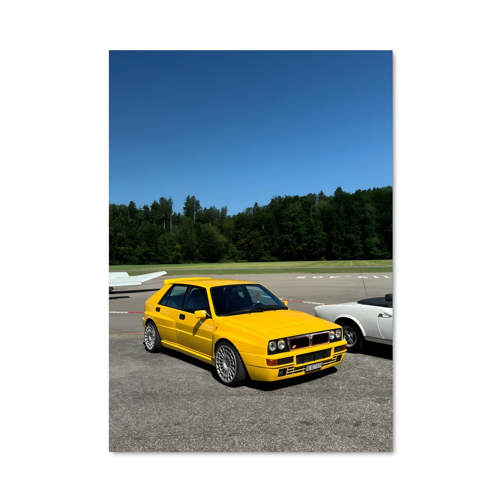 Poster Duo Jaune
